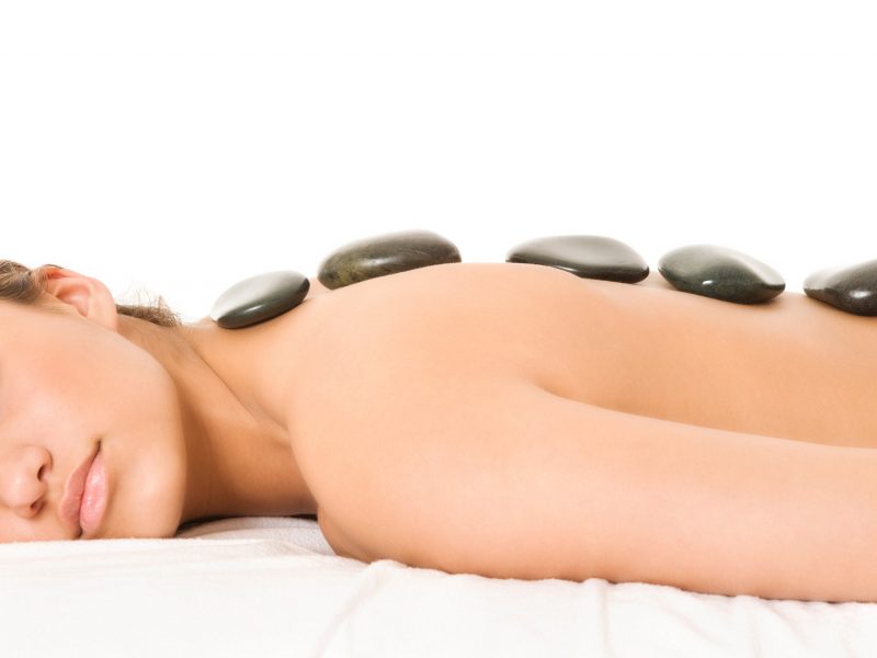 Expert hot stone massage